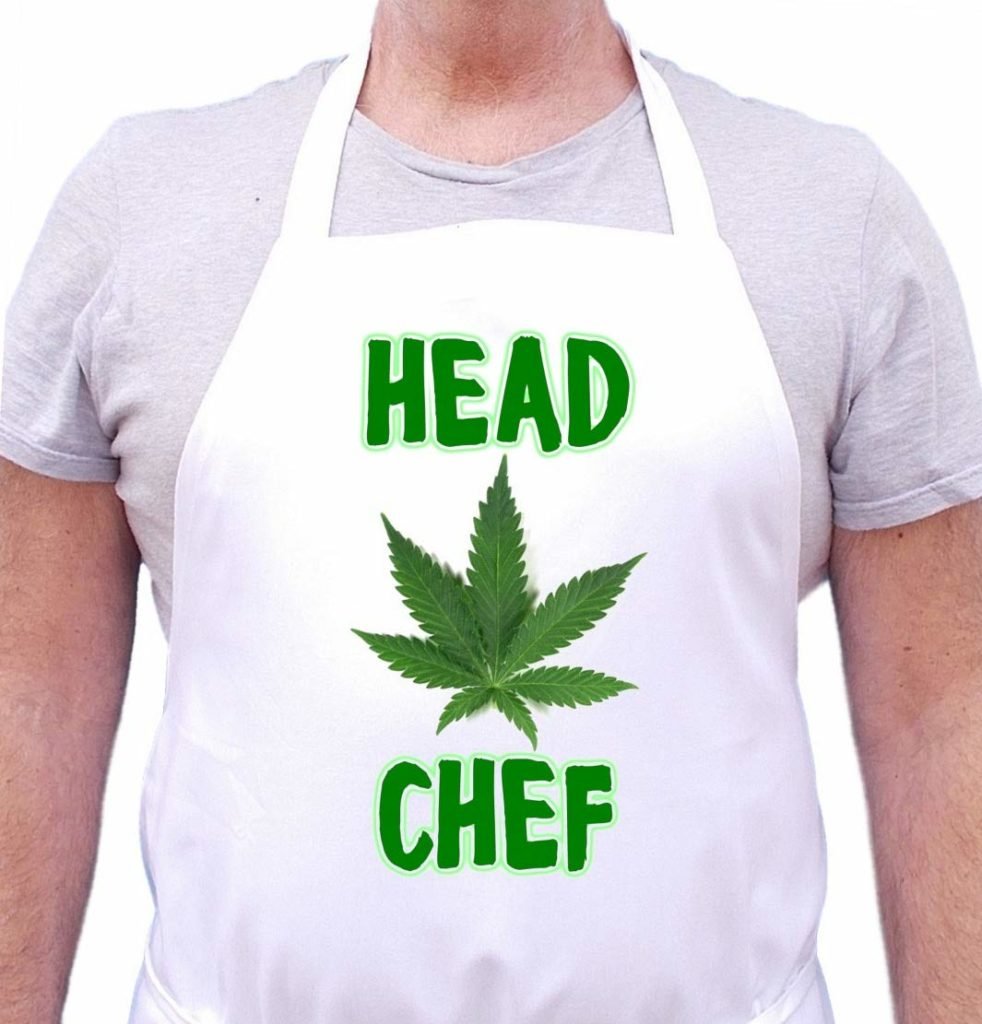 cannabis apron