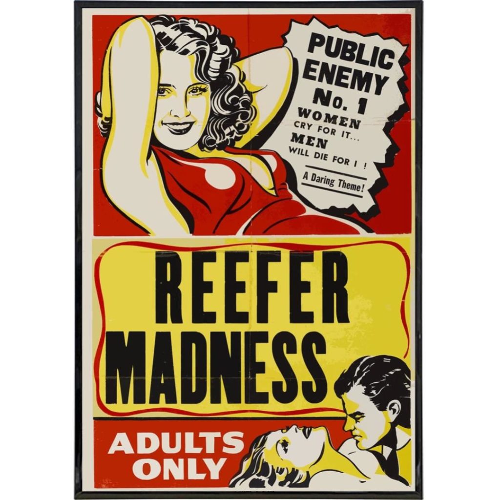 Top 10 Stoner Movies - Reefer Madness 1963 Movie Poster