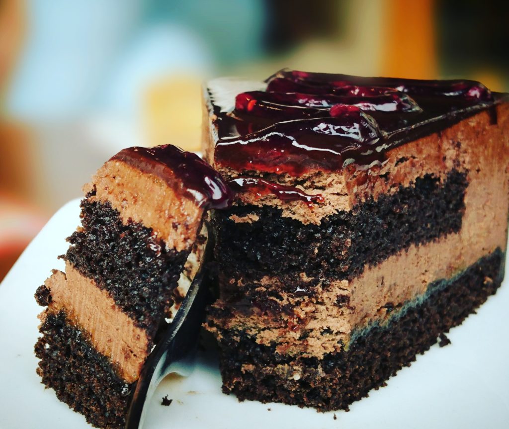 black forest cake