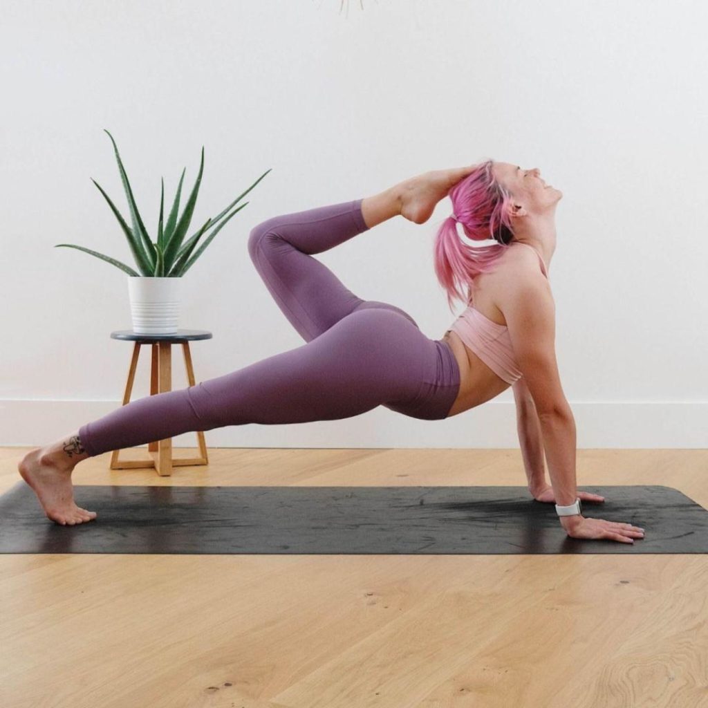 Focused Yoga On Cannabis