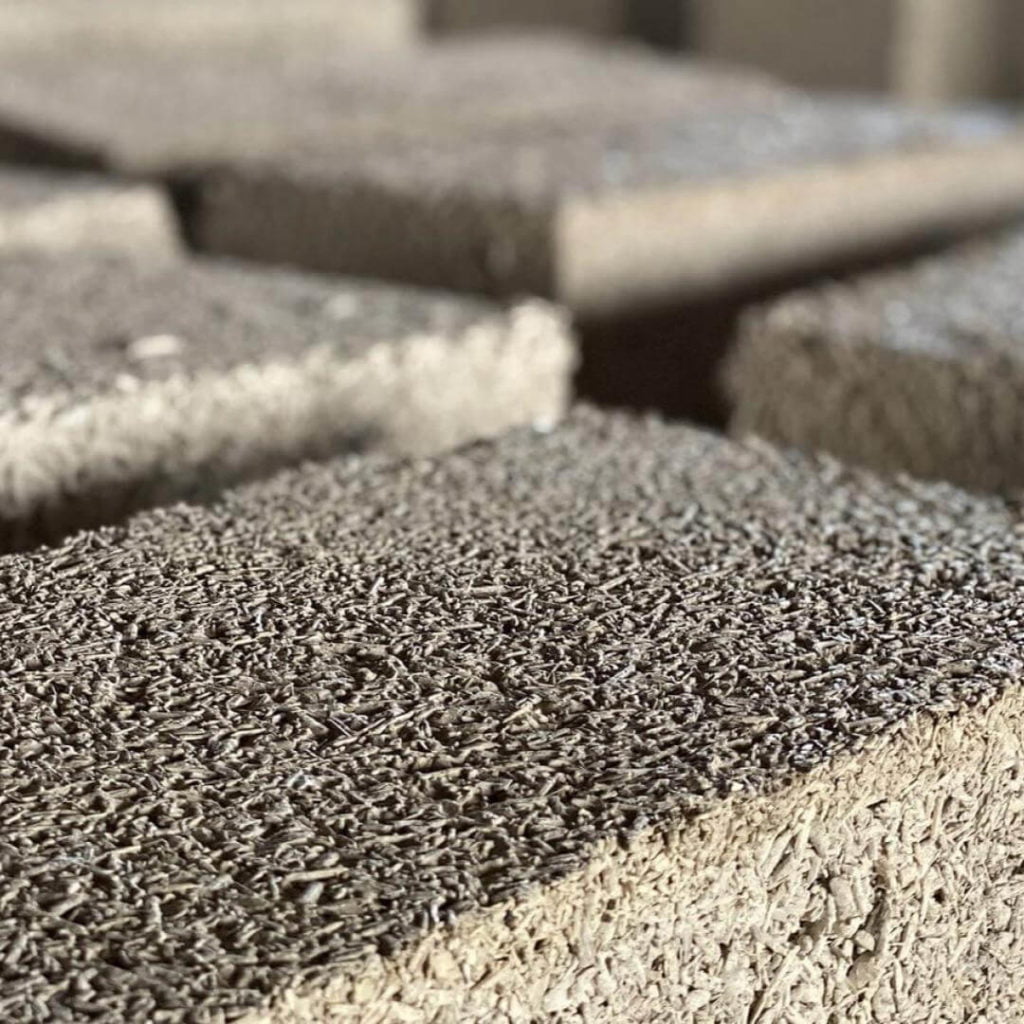 Cured Hempcrete Blocks