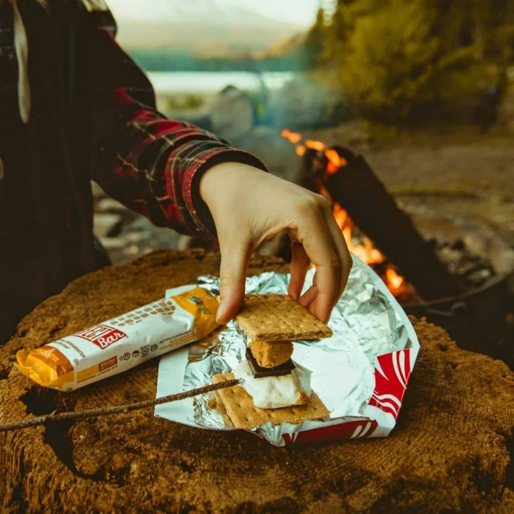 Assembling Stoner S'mores