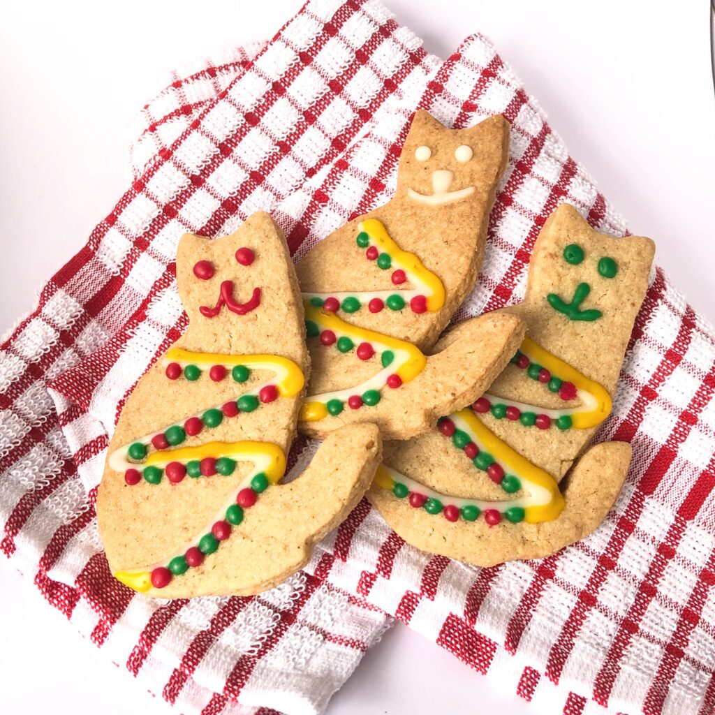 DIY Spiced Krismas Kat Kookies