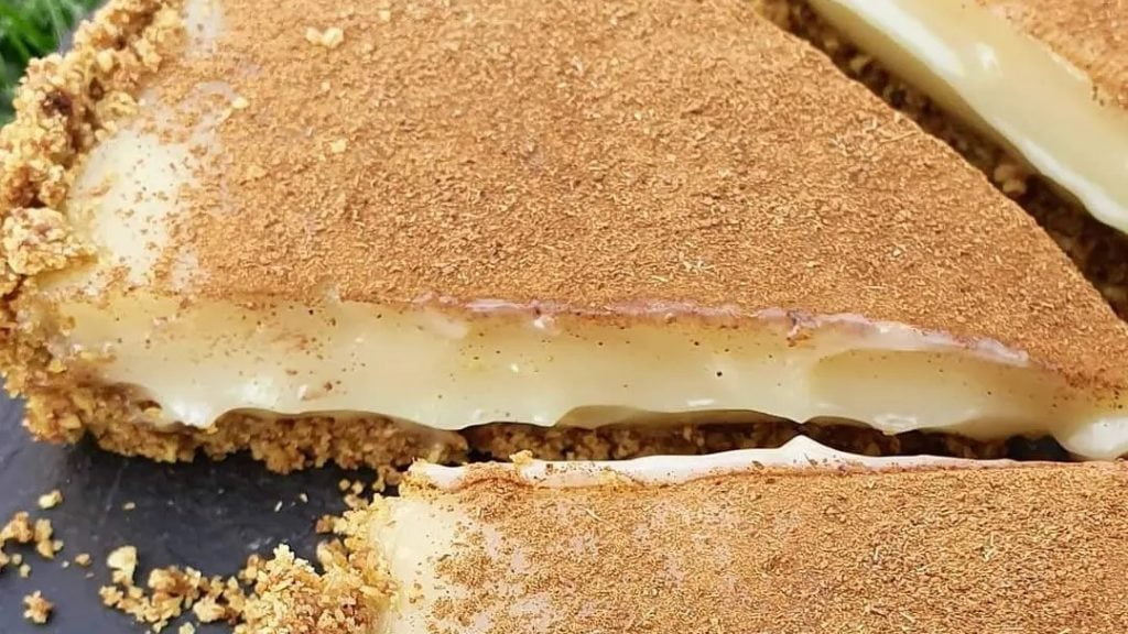 Getting Baked On Vegan Milk Tart