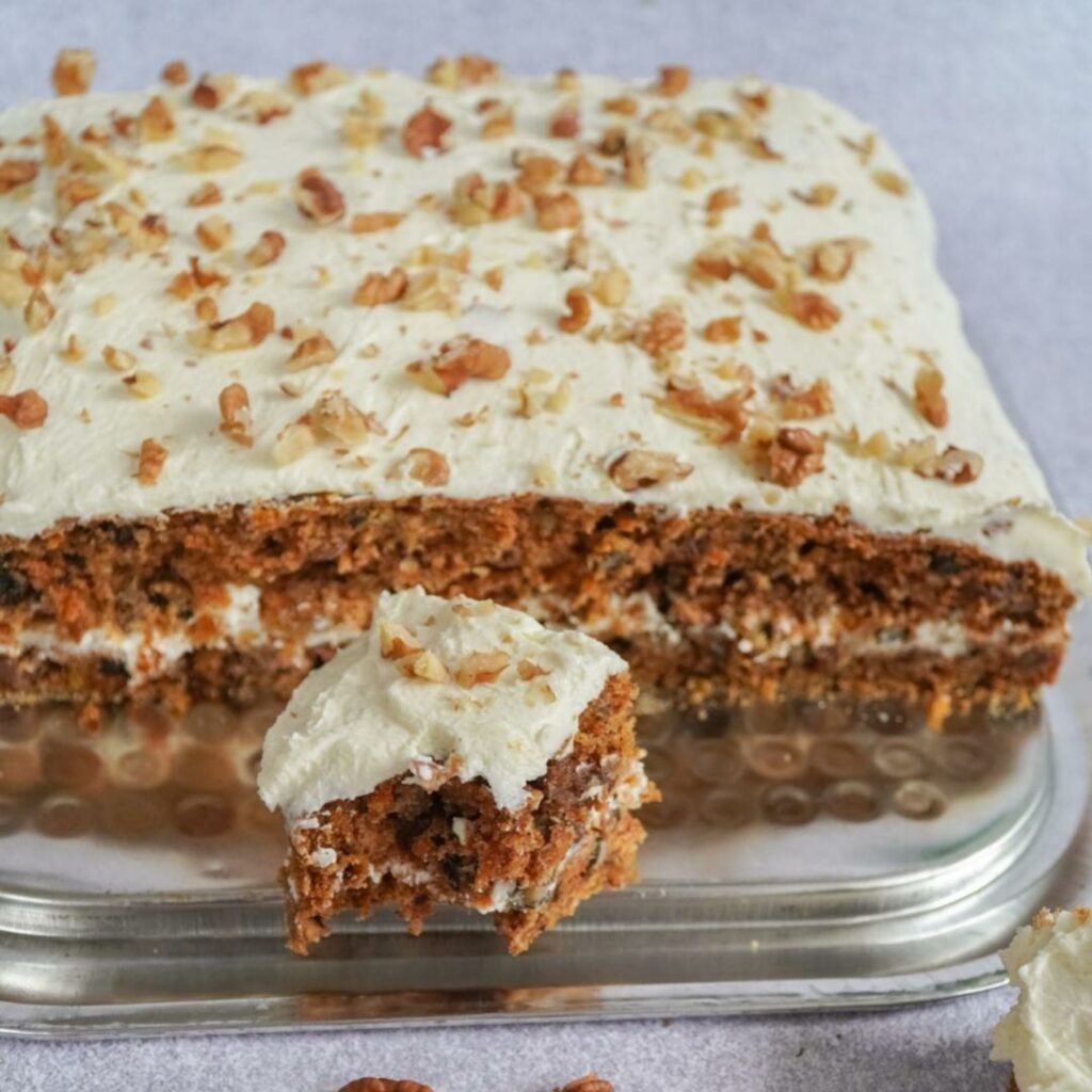 Delicious Sheet Pan Carrot Cake