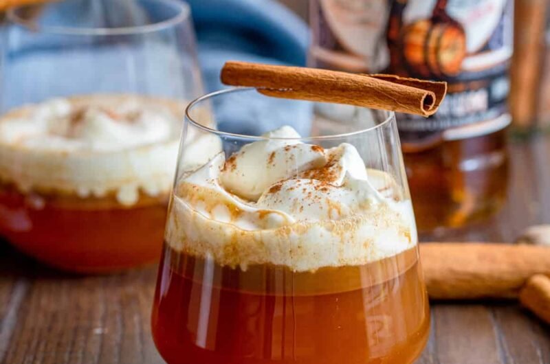 Cannabis Infused Hot Buttered Rum Cocktail